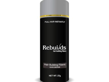 Hair Building Fiber Dark Brown 27g for Thinning Hair