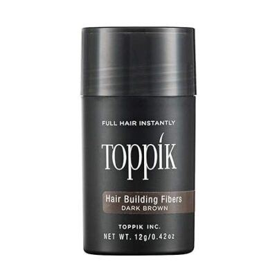 hair building fiber powder natural brown