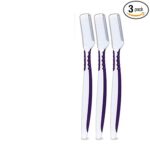 Dermaplaning razor set for women purple facial exfoliating tool peach fuzz remover