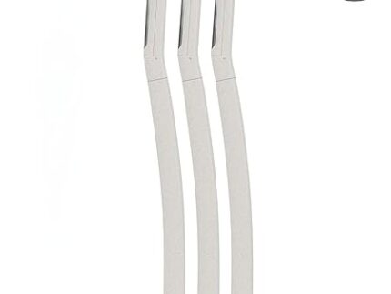 Face Razors - 3 Pack | Peach Fuzz Remover for Women | Exfoliating Dermaplaning Tools (White)